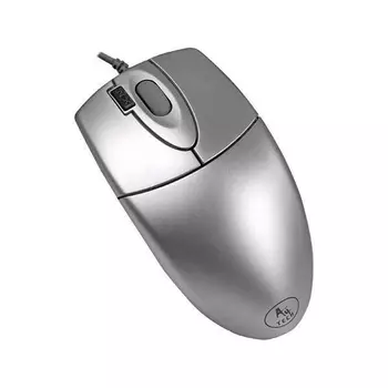 Мышь A4tech OP-620D SILVER USB, цвет серебристый