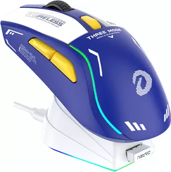 Мышь Dareu Мышь A950 Blue, дизайнерский рисунок