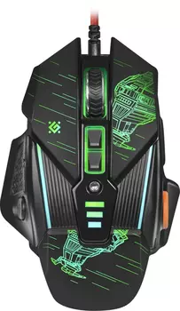 Мышь Defender sTarx GM-390L, цвет черный