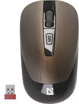 Мышь Defender Wave MM-995 52994, цвет черный