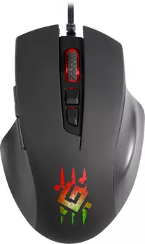 Мышь Defender Wolverine GM-700L 52700, цвет черный