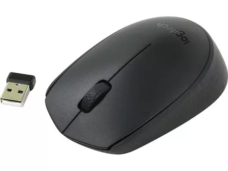 Мышь Logitech B170 910-004798, цвет черный