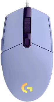 Мышь Logitech G102 910-005857, цвет сиреневый