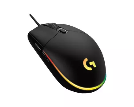 Мышь Logitech G102 LIGHTSYNC 910-005808, цвет черный