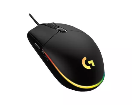 Мышь Logitech G102 LIGHTSYNC 910-005809, цвет черный