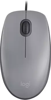 Мышь Logitech M110 910-006760, цвет серый