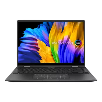 Ноутбук ASUS ZenBook Flip 14 OLED UN5401QA-KN219 AMD Ryzen 7 5800H (черный)