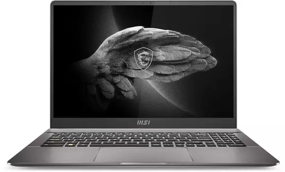 Ноутбук MSI B12UGST-027RU Intel Core i7-12700H (серый)