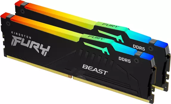 Оперативная память Kingston FURY Beast RGB KF552C40BBAK2-32