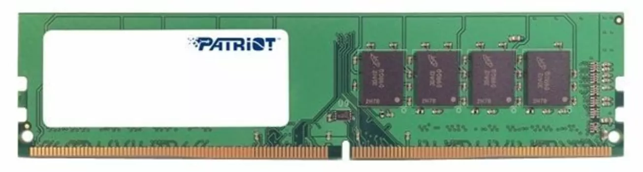 Оперативная память Patriot Desktop DDR4 2400МГц 4GB, PSD44G240082, RTL