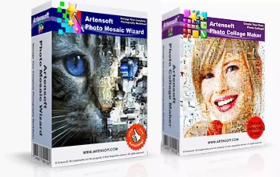 Пакет программ Artensoft Photo Mosaic Wizard + Artensoft Photo Collage Maker НЕ РЕДАКТИРОВАТЬ!!! (bundle-version)