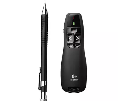 Презентер Logitech Presenter R400 910-001356, цвет черный