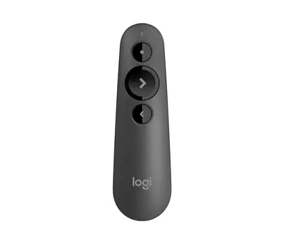Презентер Logitech Presenter R500s 910-006527, цвет темно-серый