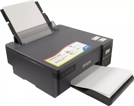 Принтер струйный Epson L8050 (C11CK37405) A4 WiFi черный