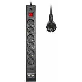 Сетевой фильтр Buro Сетевой фильтр BU-SP1.8_USB_2A-B