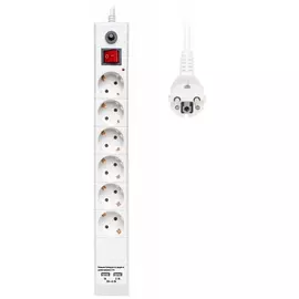 Сетевой фильтр Buro Сетевой фильтр BU-SP5_USB_2A-W
