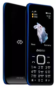 Смартфон DIGMA LINX B280 32 MБ черный