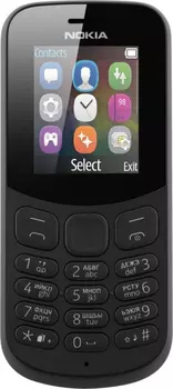 Смартфон Nokia 130 Dual SIM 8 МБ черный