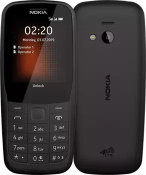 Смартфон Nokia 220 TA-1155 24 MБ черный