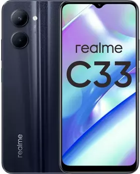 Смартфон realme C33 128 ГБ черный