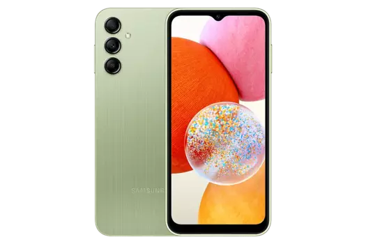 Смартфон Samsung Galaxy A14 SM-A145F 64 ГБ зеленый