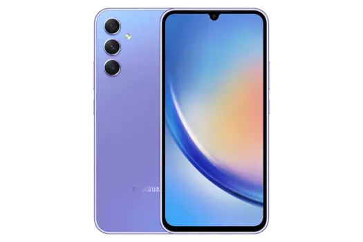 Смартфон Samsung Galaxy A34 5G SM-A346E 256 ГБ фиолетовый