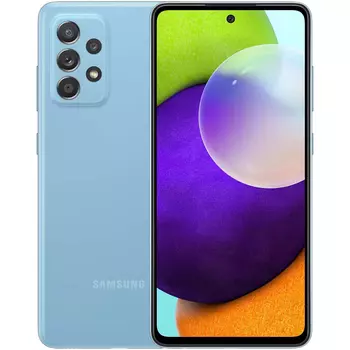 Смартфон Samsung Galaxy A52 SM-A525F 128 ГБ голубой