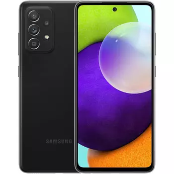 Смартфон Samsung Galaxy A52 SM-A525F 256 ГБ черный