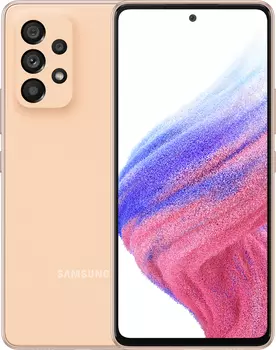 Смартфон Samsung Galaxy A53 SM-A536E 256 Б оранжевый