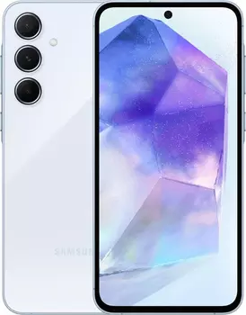 Смартфон Samsung Galaxy A55 SM-A556E 256 ГБ голубой