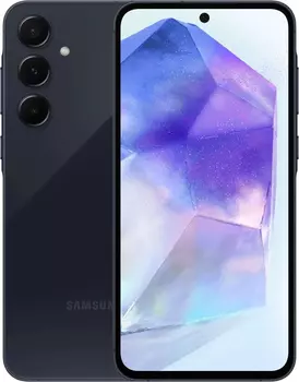 Смартфон Samsung Galaxy A55 SM-A556E 256 ГБ темно-синий