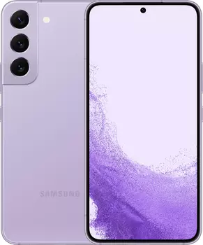 Смартфон Samsung Galaxy S22 SM-S901E 128 ГБ сиреневый