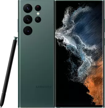 Смартфон Samsung Galaxy S22 Ultra SM-S908B 128 Б зеленый