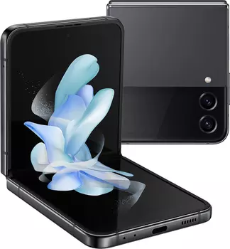 Смартфон Samsung Galaxy Z FLIP4 SM-F721B 256 ГБ серый