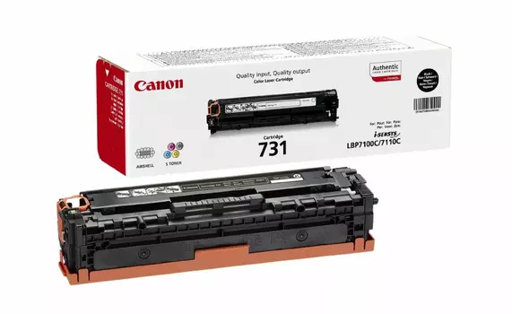 Тонер-картридж черный Canon 731, 6272B002