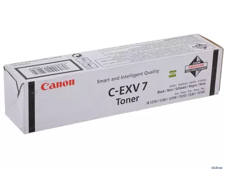 Тонер-картридж черный Canon C-EXV7, 7814A002