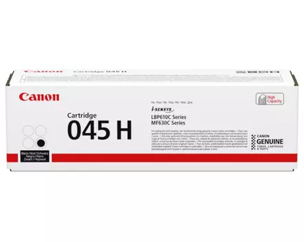 Тонер-картридж черный Canon CRG 045 H, 1246C002