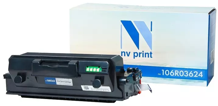 Тонер-картридж черный NVPrint для Xerox, NV-106R03624