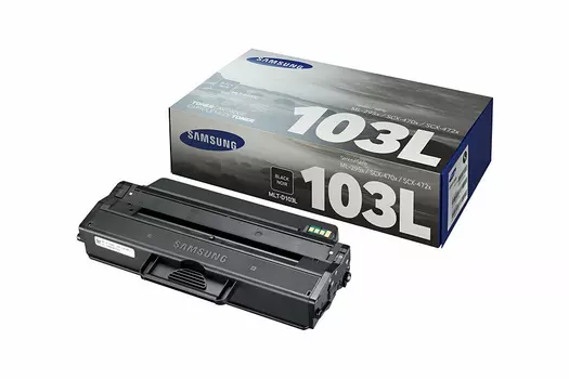 Тонер-картридж черный Samsung MLT-D103L/SEE