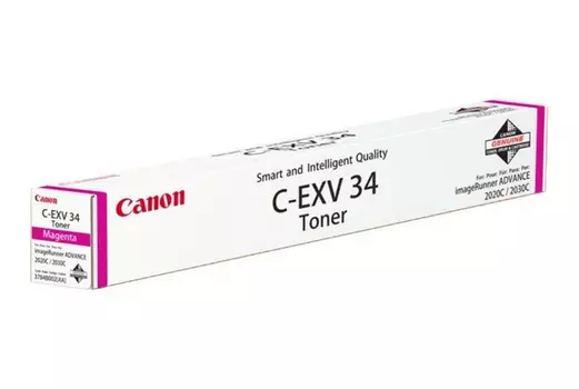 Тонер-картридж пурпурный Canon C-EXV34, 3784B002