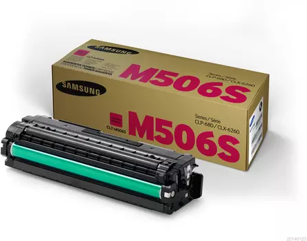 Тонер-картридж пурпурный Samsung CLT-M506S, SU316A
