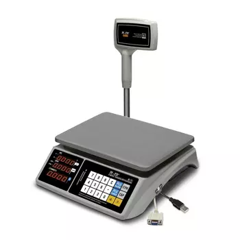 Весы MERCURY M-ER 328ACPX-15.2 LED c RS 232 и USB