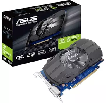 Видеокарта ASUS GeForce GT 1030 2 Б Retail
