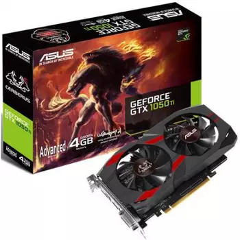 Видеокарта ASUS GeForce GTX 1050Ti 4 Б Retail