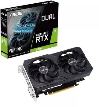 Видеокарта ASUS GeForce RTX 3050 8 Б Retail