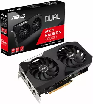 Видеокарта ASUS Radeon RX 6600 8 Б Retail