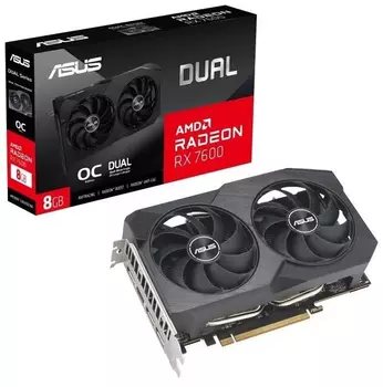 Видеокарта ASUS Radeon RX 7600 8 Б Retail