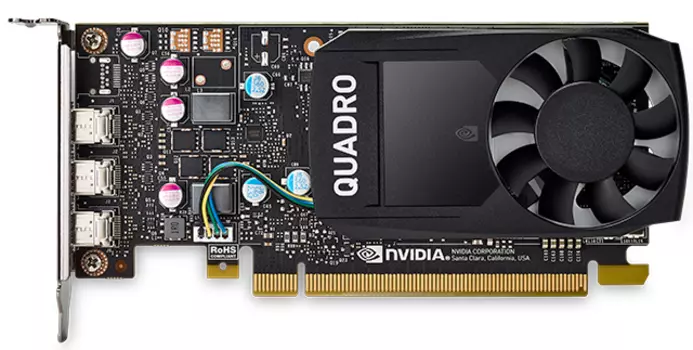 Видеокарта Dell Technologies Quadro P400 2 Б Bulk