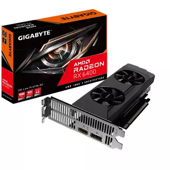 Видеокарта Gigabyte Radeon RX 6400 4 Б Retail