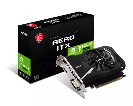 Видеокарта MSI GeForce GT 1030 4 Б Retail